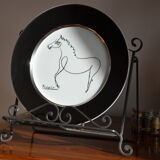 Assiette "cheval"