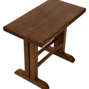Vintage side table, Shaker-style, compact design, solid wood