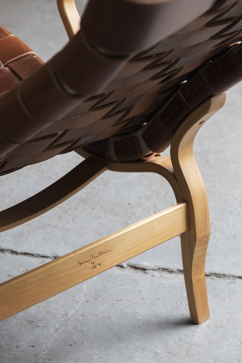 Lounge chair ‘Pernilla 3’, designed by Bruno Mathsson and produced in Sweden by DUX in the 1960’s