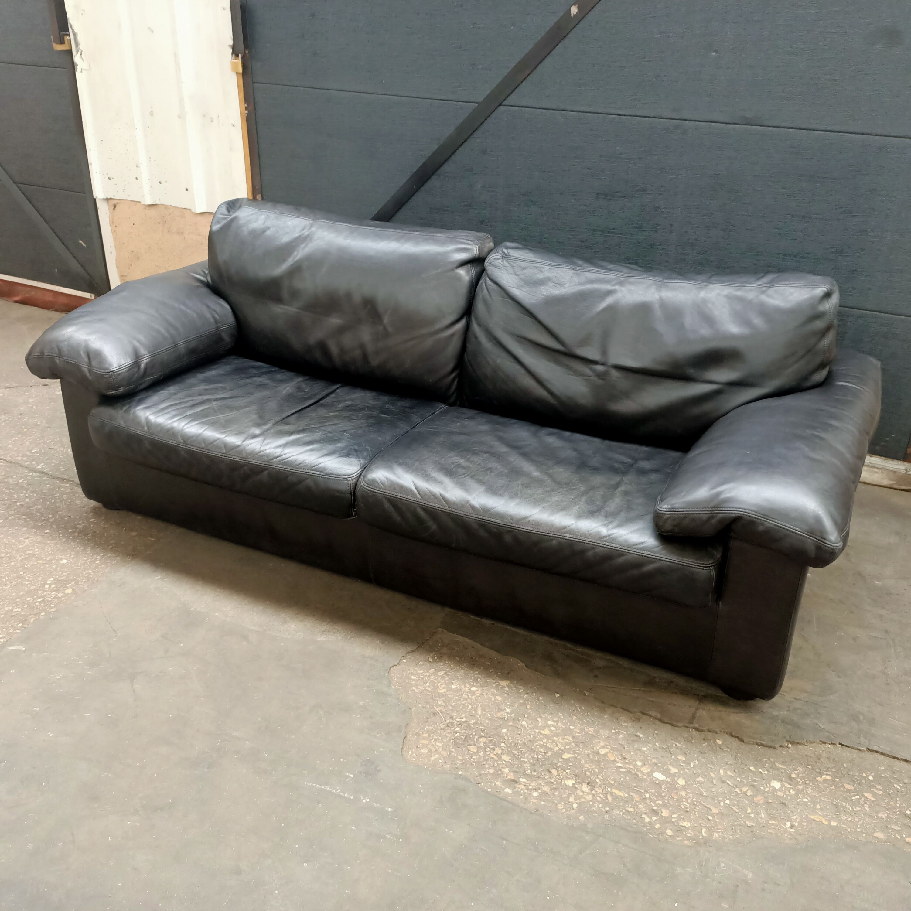Guermonprez leather sofa