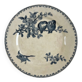 Assiette terre de fer Sarreguemines favori