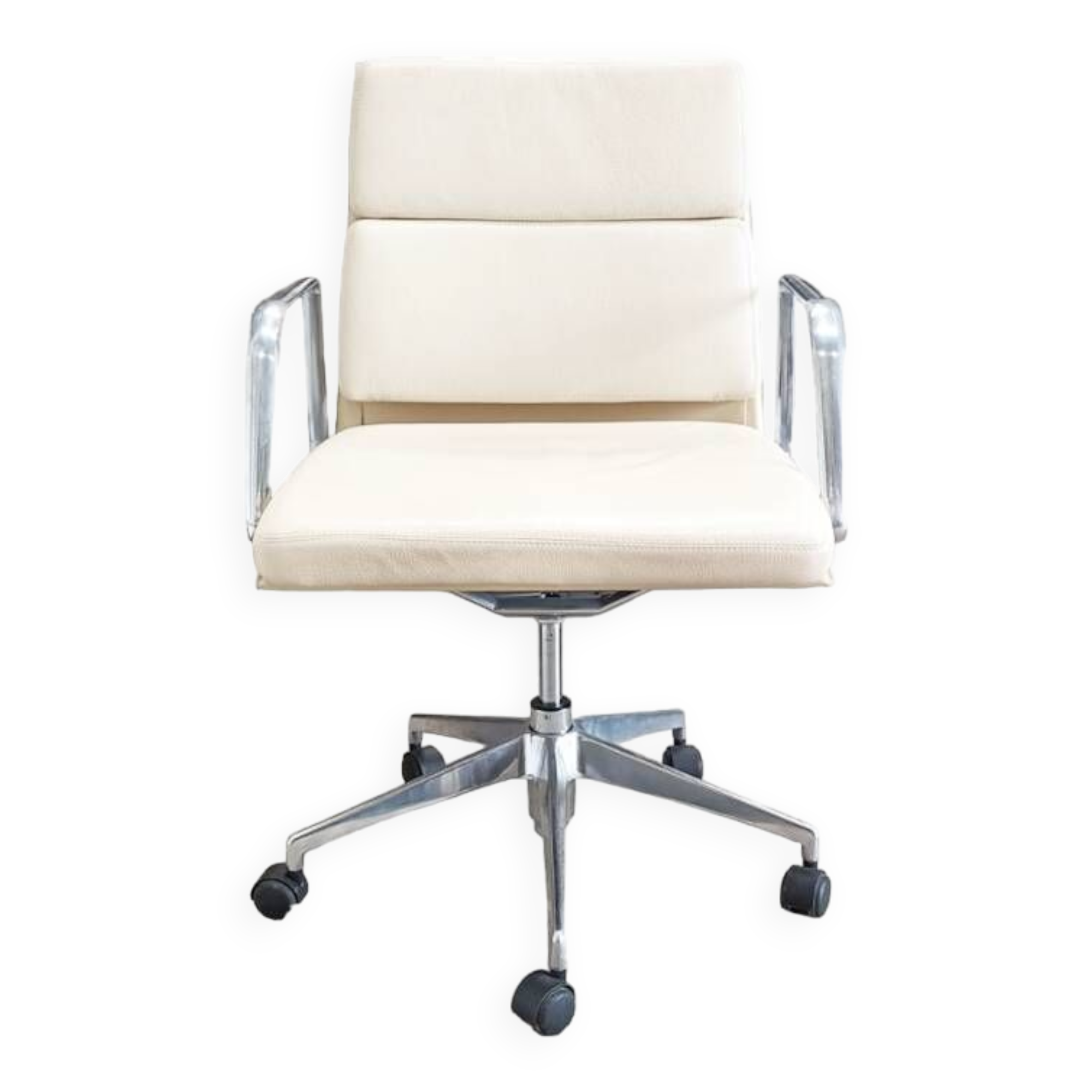 MATTEO GRASSI meeting chair beige leather