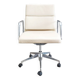 MATTEO GRASSI meeting chair beige leather