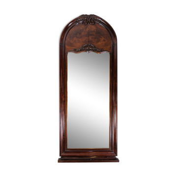 Miroir antique Christian VIII en acajou datant des années 1860