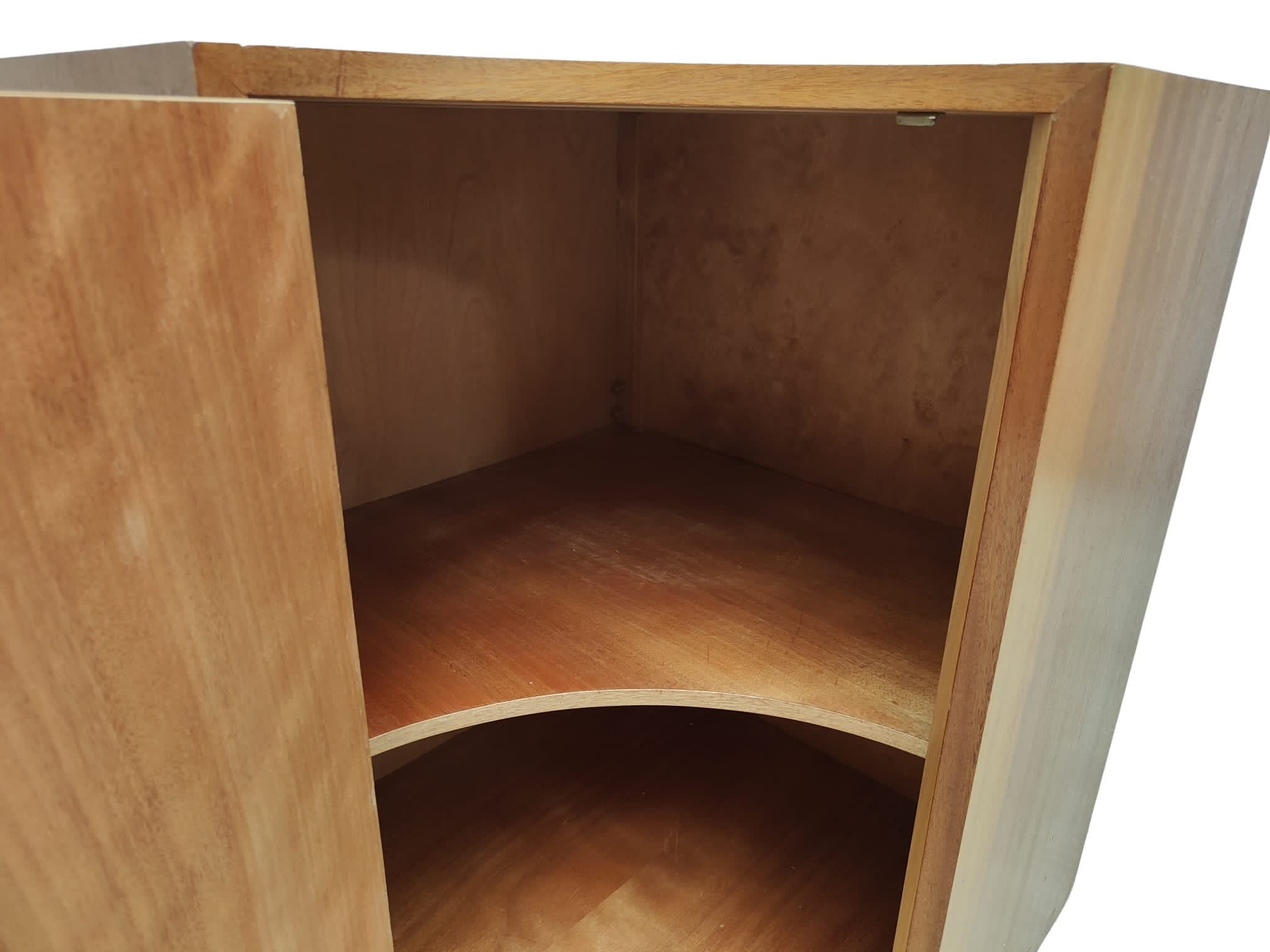 Mid Century corner cabinet