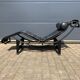Originele Cassina Le Corbusier Lc4 Black on Black, Bijna als new!