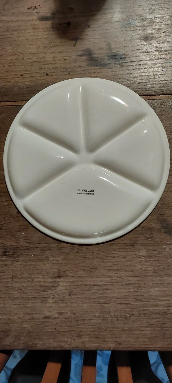 Assiettes à fondue Le Creuset