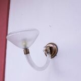 Vintage Venini Wall Murano Glass Light, 1960