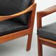 Fauteuils par Illum Wikkelsø pour Niels Eilersen, années 1950, ensemble de 2