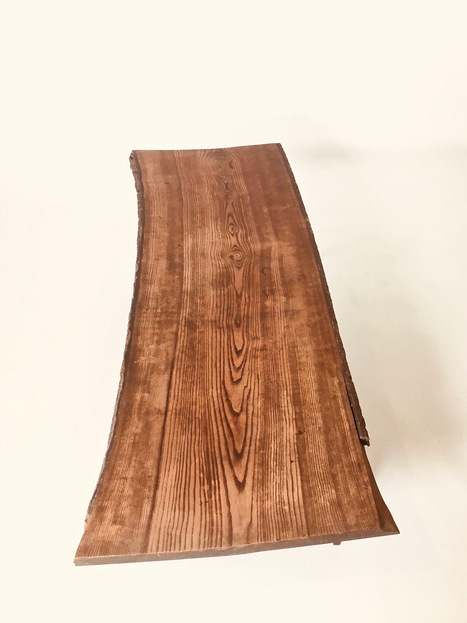 Table de salon en ronce de bois 1950's