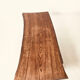 Table de salon en ronce de bois 1950's
