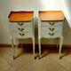 Pair of antique bedside tables