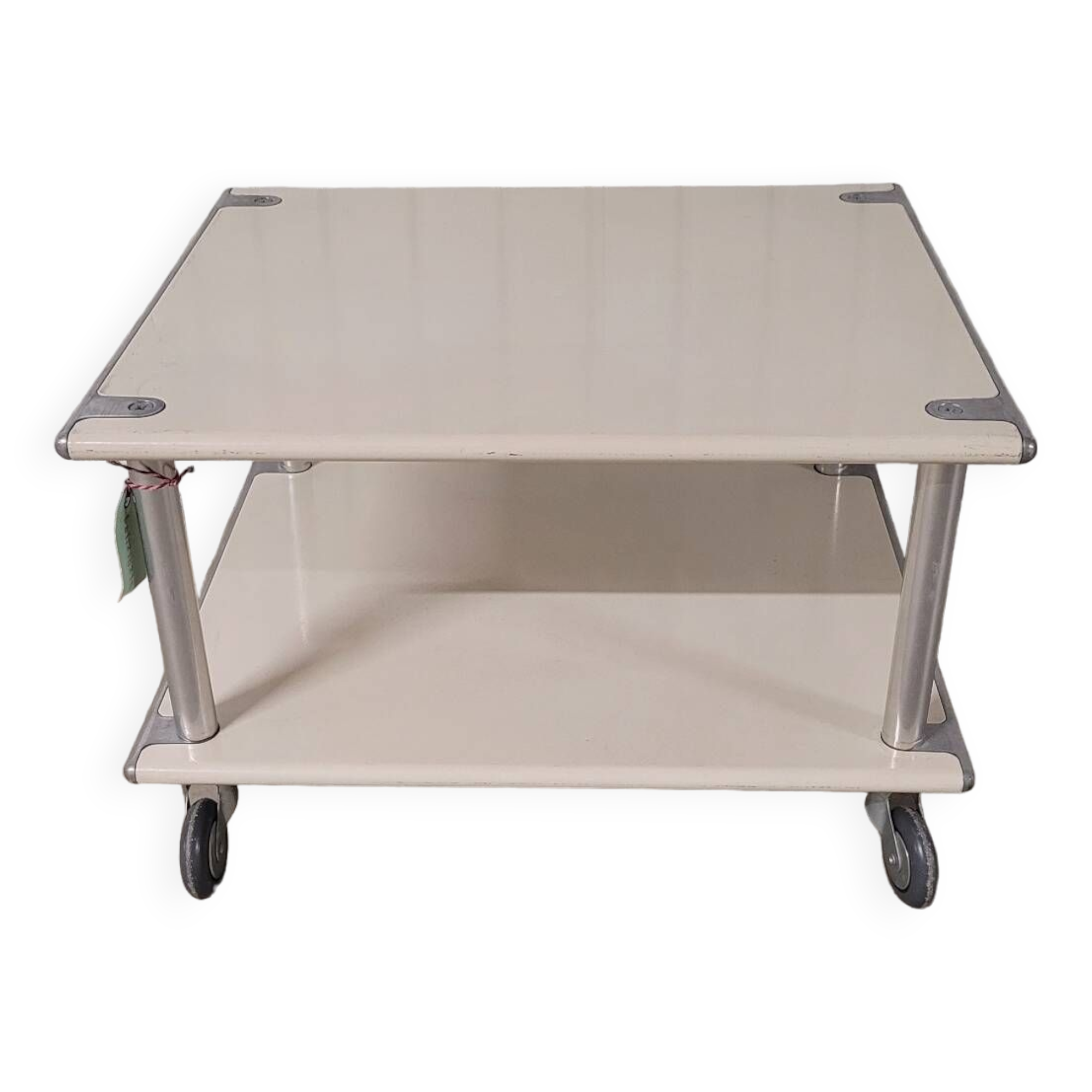 Coffee table on wheels