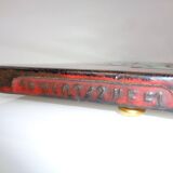 Mid-Century Glazed Studio Ceramic Wall Plaque, 1960s