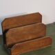Wooden mail holder