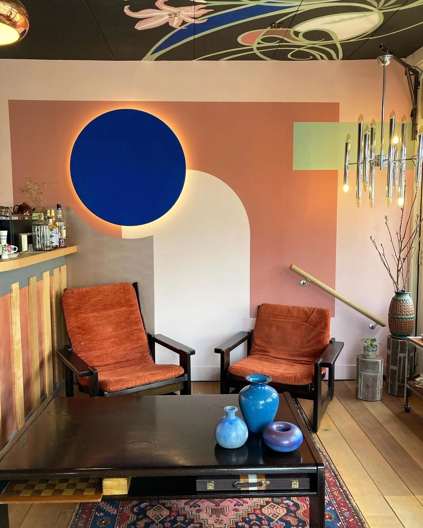 Vintage Yngve Ekström armchairs, set