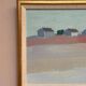 Original  Swedish Oil on Canvas – “Motif from Byxelkrok” by Raymond Wallentin – Signed & Dated 1975 – Vintage & Framed