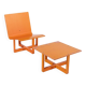 Modern Danish lounge chair by Chr. Rasmussen, 1970s