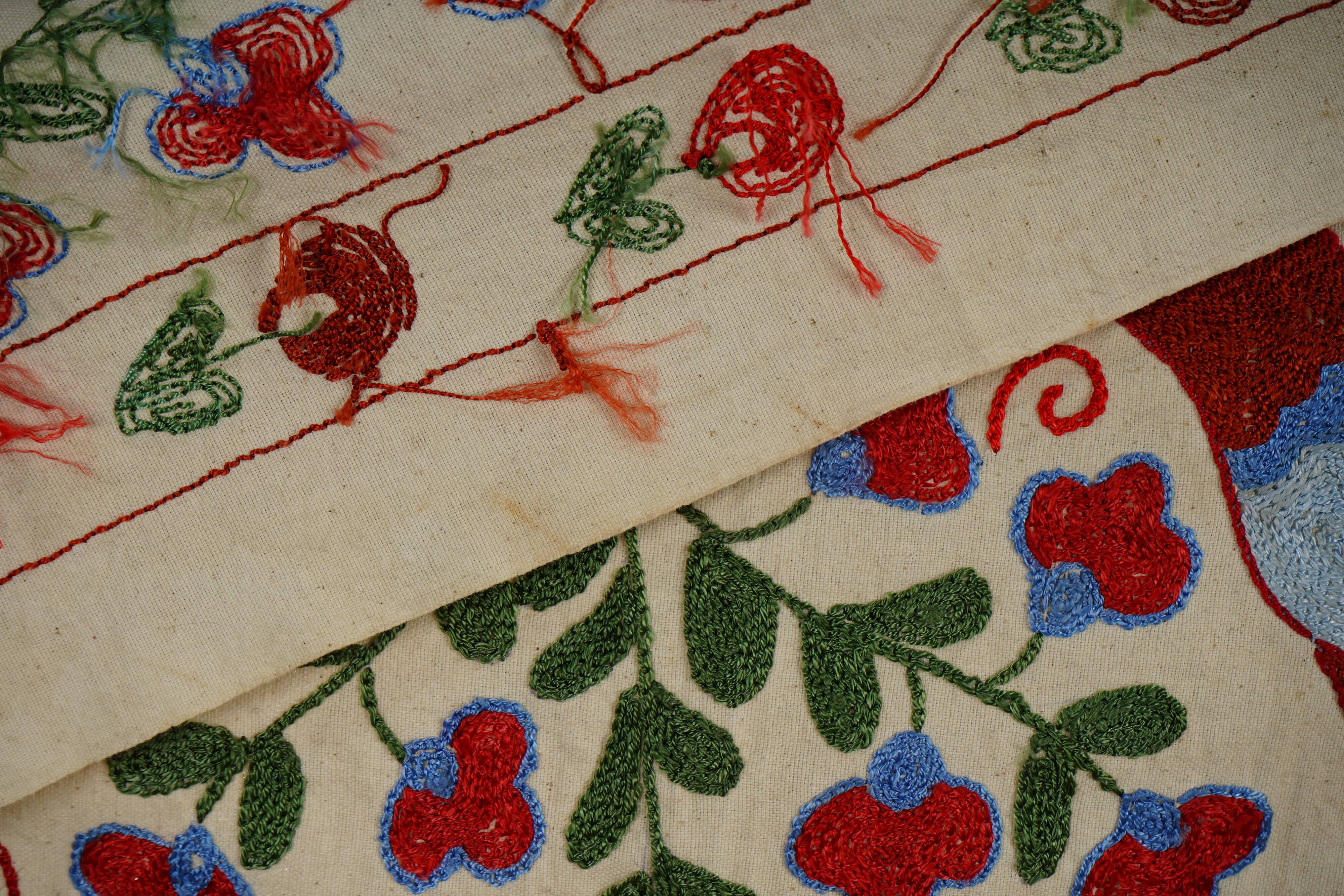 Hand-knotted rug, vintage Turkish rug 50x96 cm