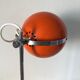 Large eyeball lamp carrot, vintage 1970s