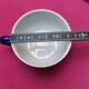 Service of 6 cups and saucers in cobalt blue with gold trim - Mitterteich