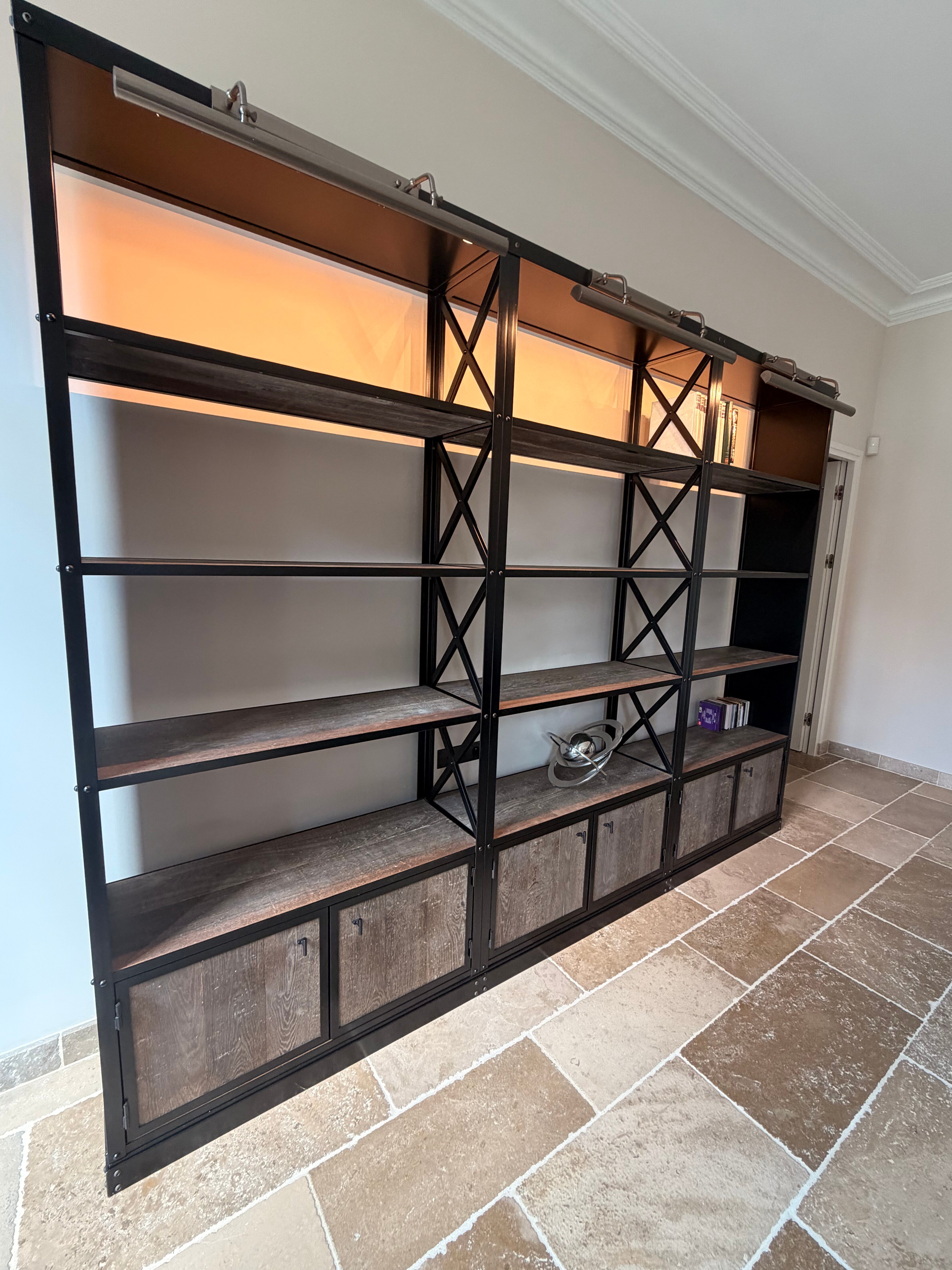 Industrial style library
