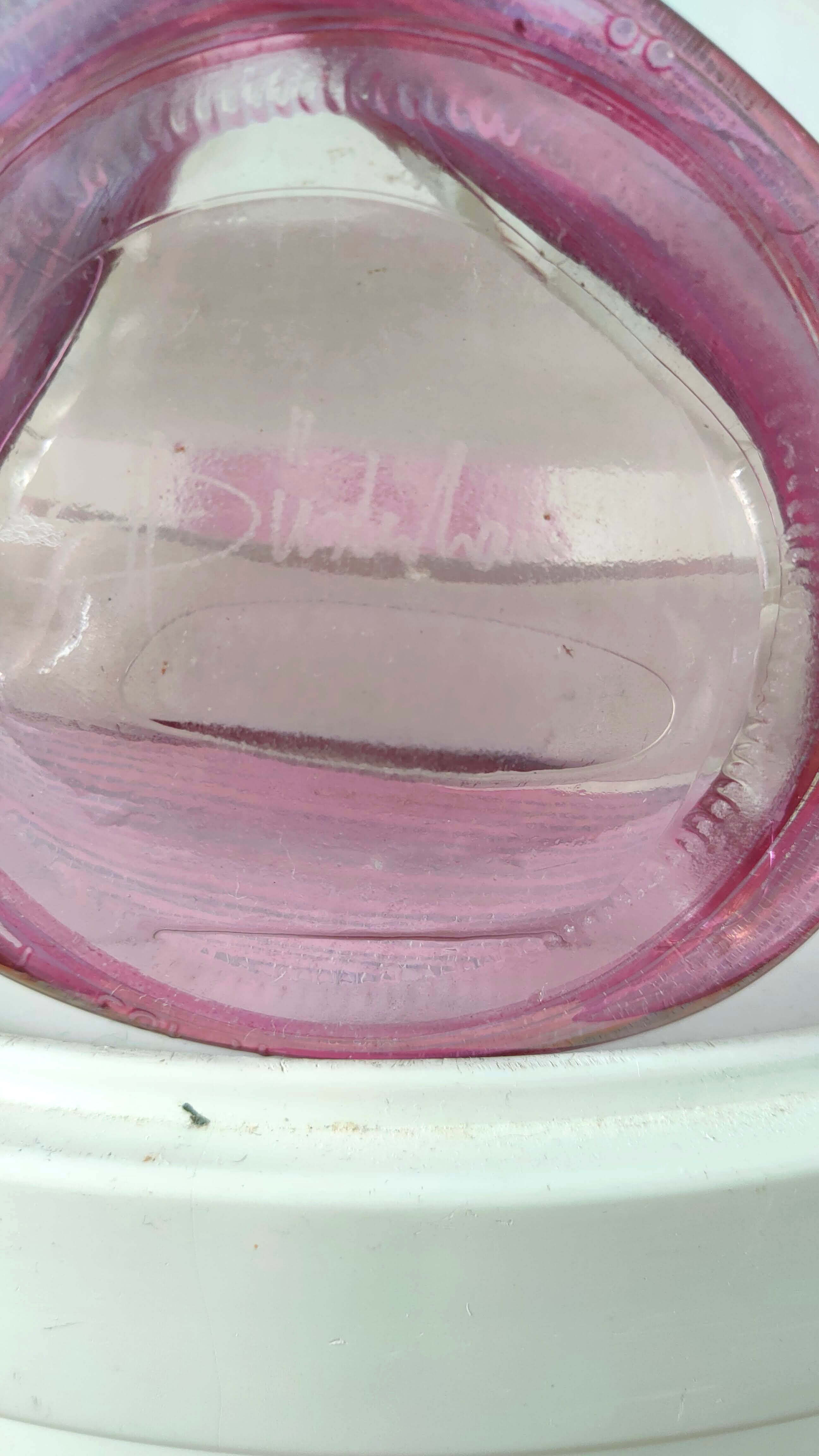 Heiner Dusterhaus Vase for Vera Walther Cobra German Art Glass Signed