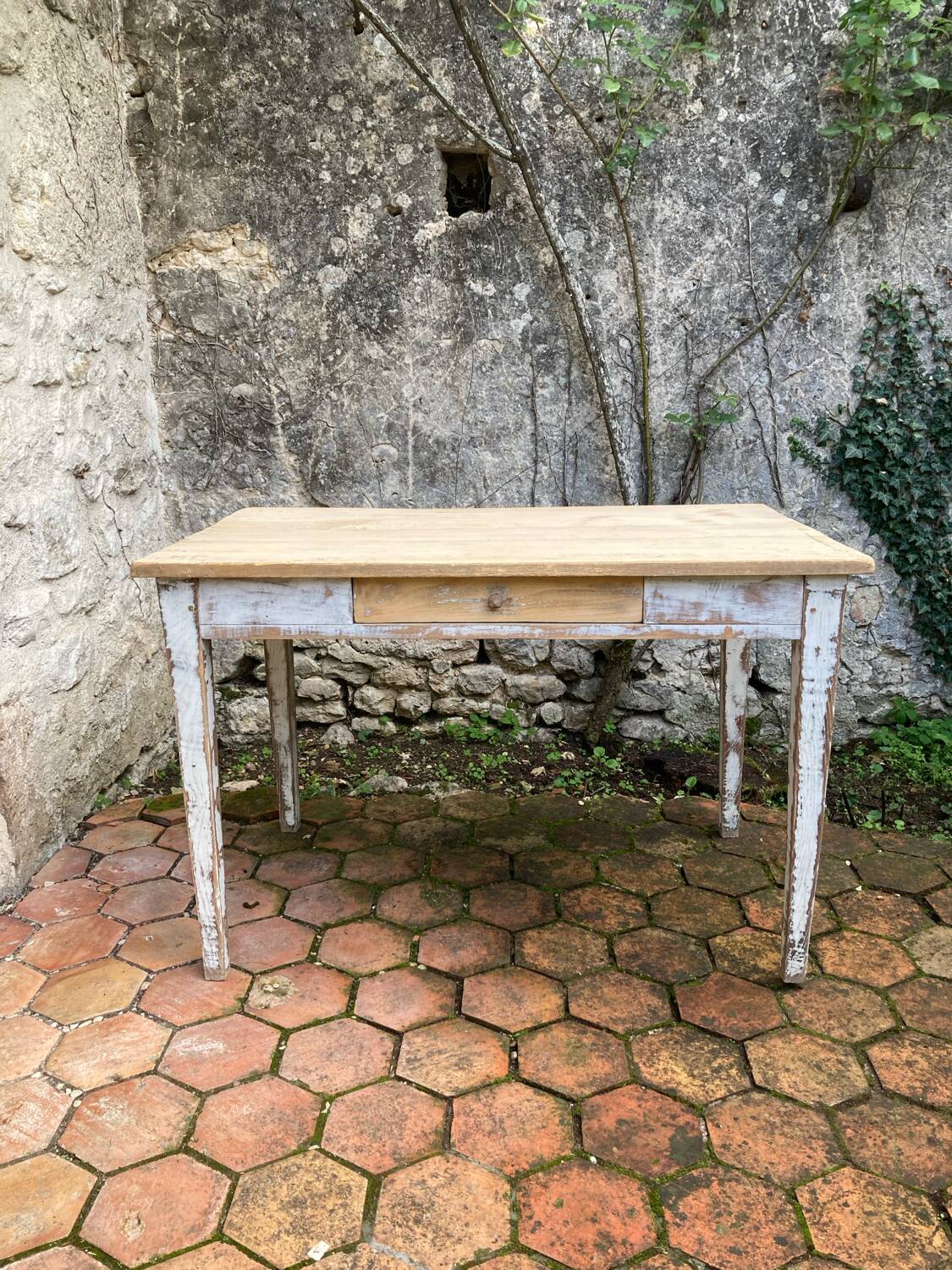 Vintage farmhouse table