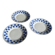 Lot de 3 petites assiettes anciennes Lunéville
