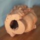 Sculpture signed Doloire, terracotta sculpture, woman's head sculpture, collection, interior decoration.
