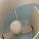 Tessa postmodern design lamp in lacquered metal, Brilliant Leuchten edition, 80s