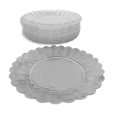 Lot de 11 assiettes à dessert duralex huile lesieur