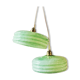Paire de baladeuses vintage