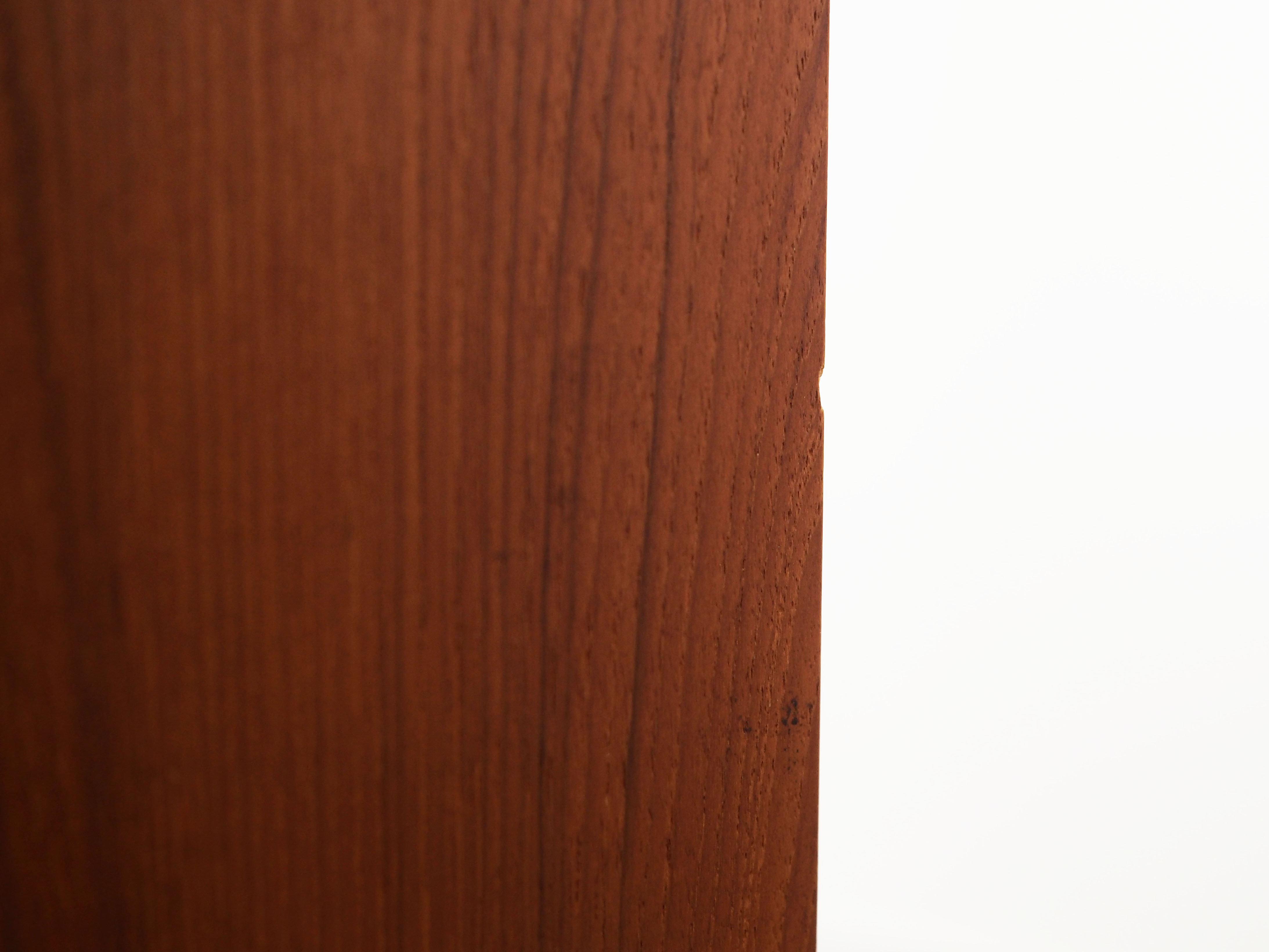 Teak bookcase, Danish design, 1960s, designer: Johannes Sorth, production: Bornholm