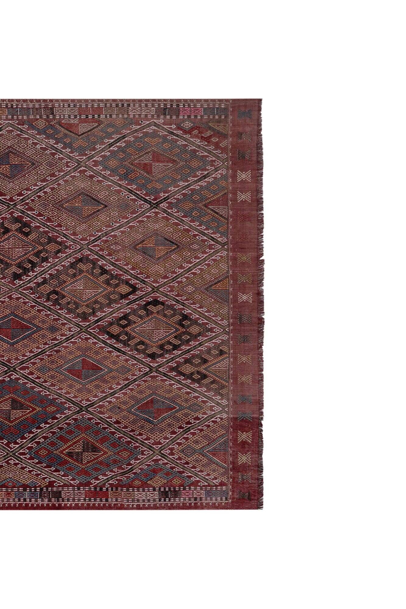 Vintage Turkish kilim handwoven 163x240 cm