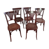 Set of 5 bistro chairs