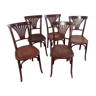 Lot de 5 chaises bistrot