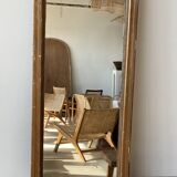 Old foot mirror gilded