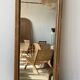 Old foot mirror gilded