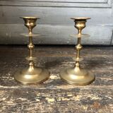 Pair of candle holders