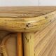 Commode en rotin vintage
