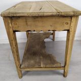 Rustic toilet table