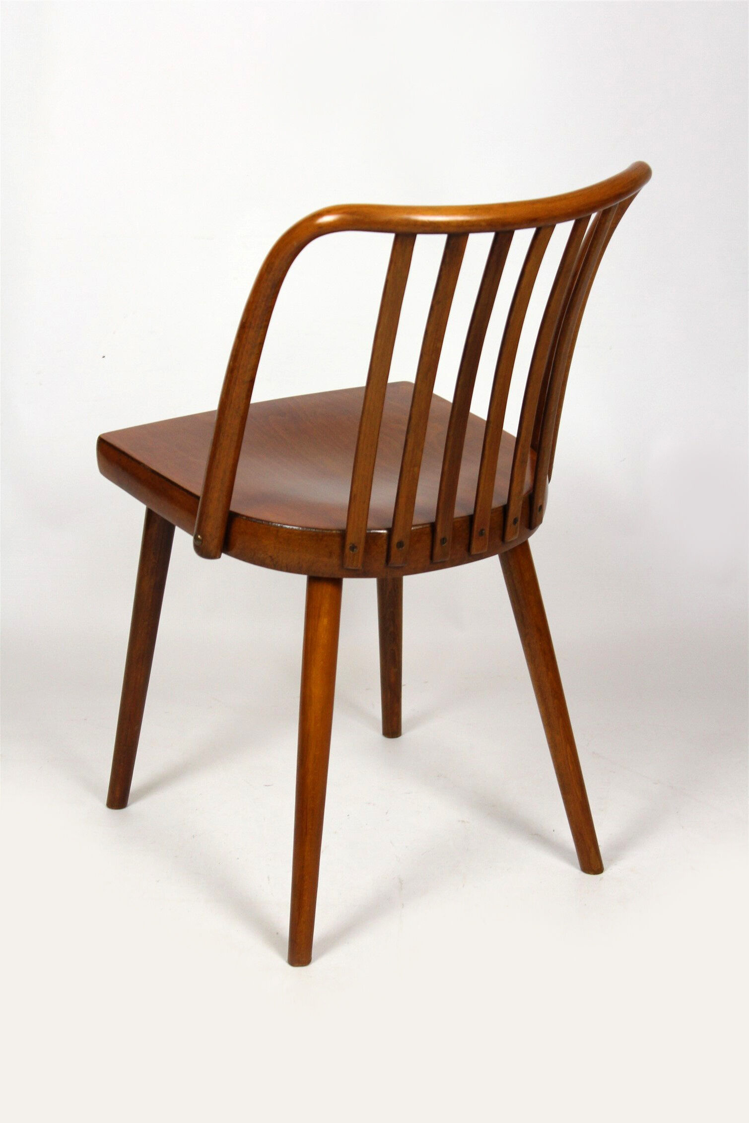 Czech wooden chairs by Antonin Suman for Ton 1960