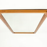 Model No. 165 Teak Mirror by Kai Kristiansen for Aksel Kjersgaard, 1960s