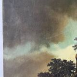 Landscape, oil on canvas, signed A. Santenas