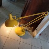 Large Yellow Metal Modular Lamp