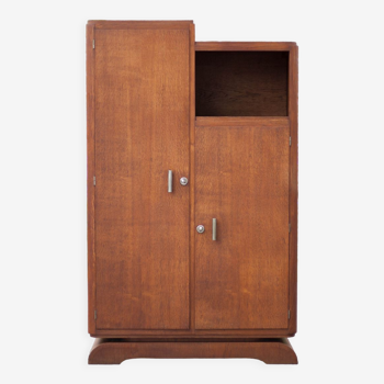 Armoire art déco armoire asymétrique art déco armoire bois années 40