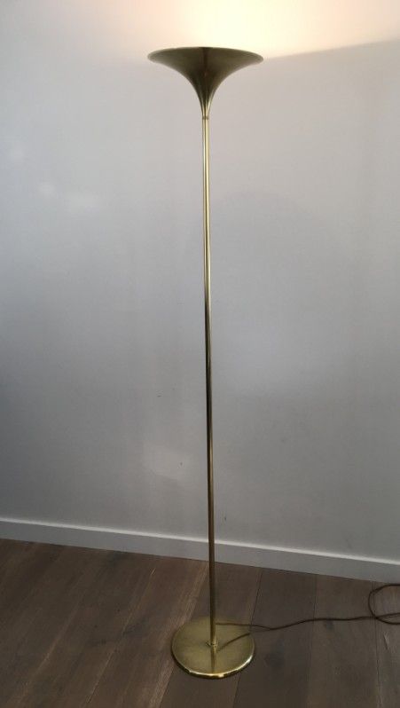 Design brass floor lamp