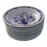 Bavarian porcelain soup plates - 1960s
