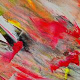 Abstract painting table
